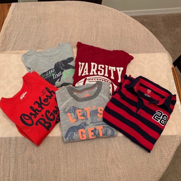 OshKosh B'gosh Other - CARTER’S & OSHKOSH Boys long-sleeve tees.